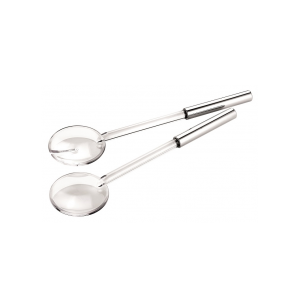 Couverts à salade chrome - guzzini - ustensiles pour salade