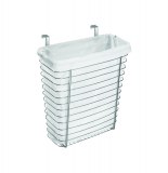 Panier avec accroches pour placard - interdesign - poubelle ou bac de