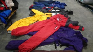 Lot de vêtements de ski