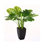 Plante verte artificielle en pot - h 70 cm - objet de décoration