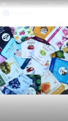 Lot de masques beautés nouvelle-génération