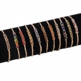 Lot de 11 bracelets raphia