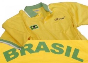 Polo Bresil lot de 10 polos