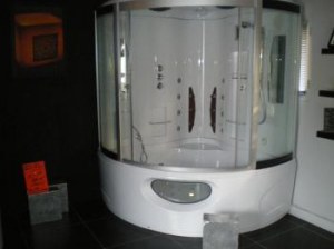 Lot de 4 douches/baignoires balnéo