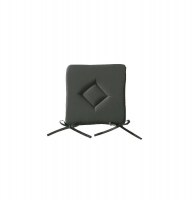 Galette de chaise 40 x 40 cm - gris anthracite