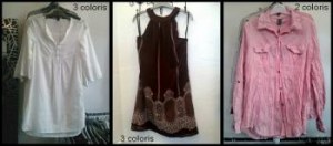 LOT VETEMENTS FEMMES