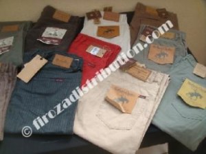 Pantalons toile Marlboro Classics