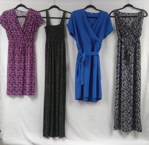 Fin de serie / Lot de 49 Robes Femme Neuf Sans étiquette ( 1.42 euro / pcs )