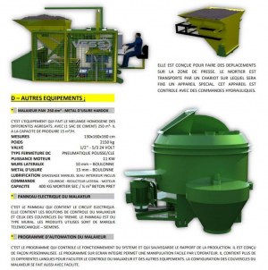 Machine Pondeuse Brique | Parpaing | Hourdis - Automatique