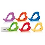 Ronds de serviette - lot de 6 - guzzini - décoration de table