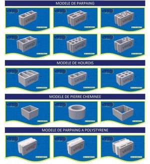 Machine Pondeuse Brique | Parpaing | Hourdis - Automatique
