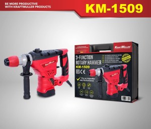 MARTEAU ROTATIF À 3 FONCTIONS KRAFTMULLER KM-1509