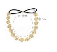 Lot de 100 headband fleur