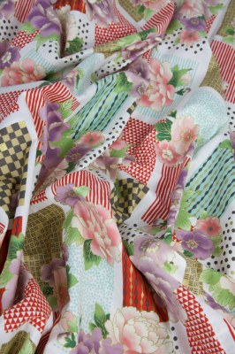 Tissus de coton imprimé importé du Japon en rouleaux, belle qualité