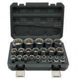 KRAFTMULLER 21pcs 1/2" Socket Set