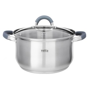 Casserole Ø24cm, 6L inox VETTA