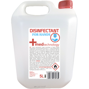 Désinfectant pour les mains 4L liquide