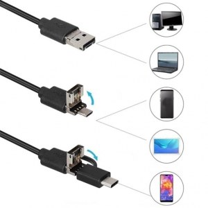 CAMÉRA D'INSPECTION D'ENDOSCOPE FULL HD ANDROID USB-C XMZ-008