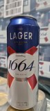 1664 kronenbourg Biere -50cl Canette 5° Version International