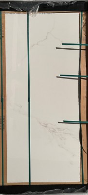 Carrelage grand format 60x120 cm grés cérame rectifié – effet marbre - plusieurs modèles