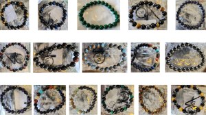 LOT 400 Bracelets Pierre Naturelle 8mm 10mm Mixte Neuf – Revendeur / Grossiste / Marché