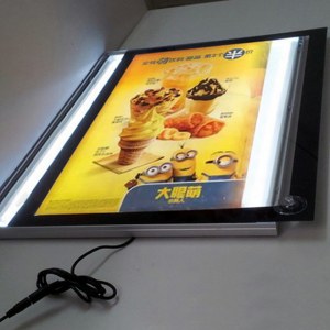 PANNEAUX LED MENU BOARD MAGNETIQUE CAISSON LUMINEUX EXTRA FIN