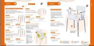 Chaises de douche FULLCARE VARENNE