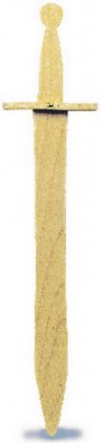 Epée en Bois Médiéval "Roland de Brême"