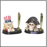 2 Portes Stylo Tete de Mort