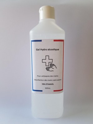 Gel hydroalcoolique 500mL
