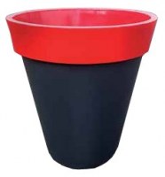 Grand Pot rond DÉCO BICOLOR