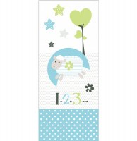 Sticker de porte repositionnable - chambre enfant