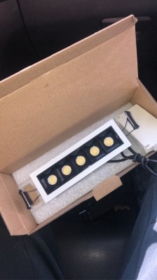 DownLight Led Zeus linéaire encastré 10w 3000k