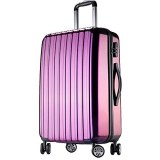 Valise rigide 68cm fviolet ultra leger 4 roues multidirectionnelles elegant PARTY PRINCE