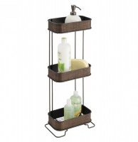 tagère 3 étages salle de bain - meuble autoportant stable