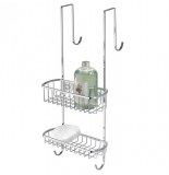 Organisateur de douche - interdesign - rangement sur porte de douche a