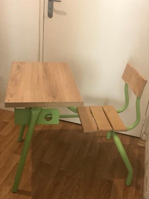 10 bureau écolier vintage