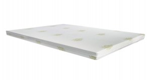 Bfly Surmatelas 5 cm en Mousse à Mémoire de Forme Respirant, avec Housse Amovible en Al...