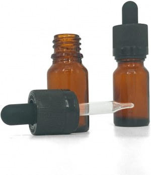 Lot de 700 flacons fioles bouteilles en verre ambrée 10 ml