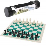 Jeux échec extérieur pliable lavable transportable 42cm