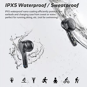 Écouteurs 5.0 sans Fil antibruit K28 Bluetooth Affichage LED