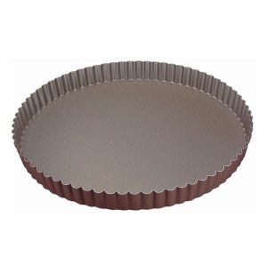 Moule à tarte rond 28 cm - gobel - moule patisserie antiadhérent