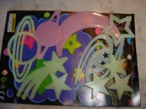 Lot 100 paquets étoiles / planètes phospho