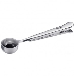 Cuillère doseuse à café avec pince - ustensile malin