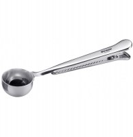 Cuillère doseuse à café avec pince - ustensile malin