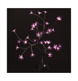 Arbre lumineux d'intérieur rose - 32 leds - décoration lumineuse