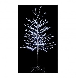 Arbre lumineux d'extérieur blanc h 150 cm - 240 leds - décoration de