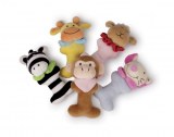 Lot de 5 Hochets en Peluche