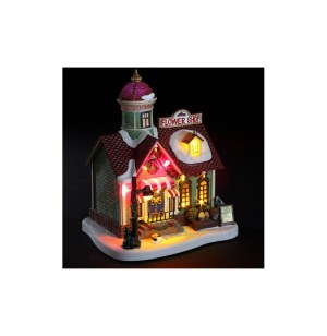 Maison lumineuse led 20 cm - décoration de no Ğl