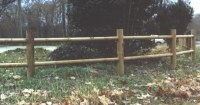 Portillon bois pour clôture